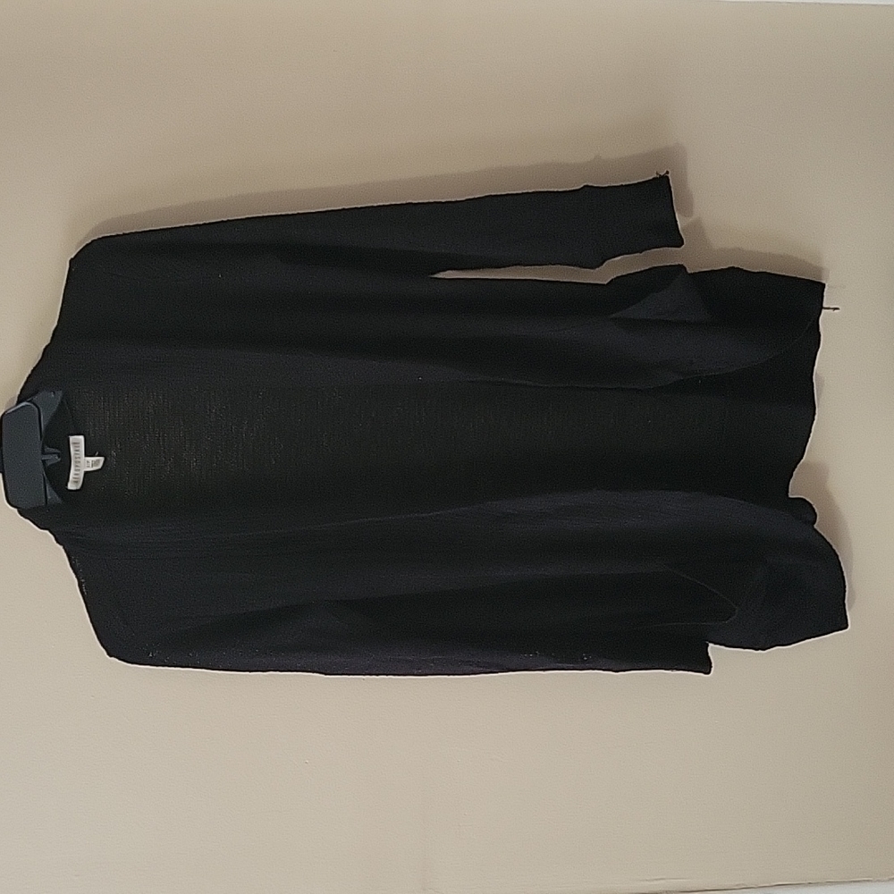 A small black light weight Aeropostale cardigan